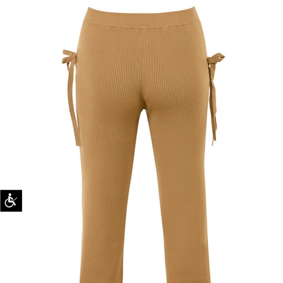 Mistress Rocks / House of CB Camel Ribbed Bottoms NWT - Picture 5 of 10